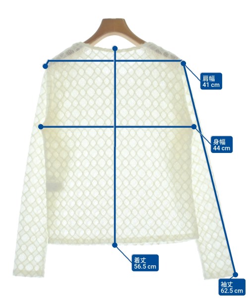 un dix cors（アンディコール）ブラウス 白 サイズ:F レディース/2200662056133