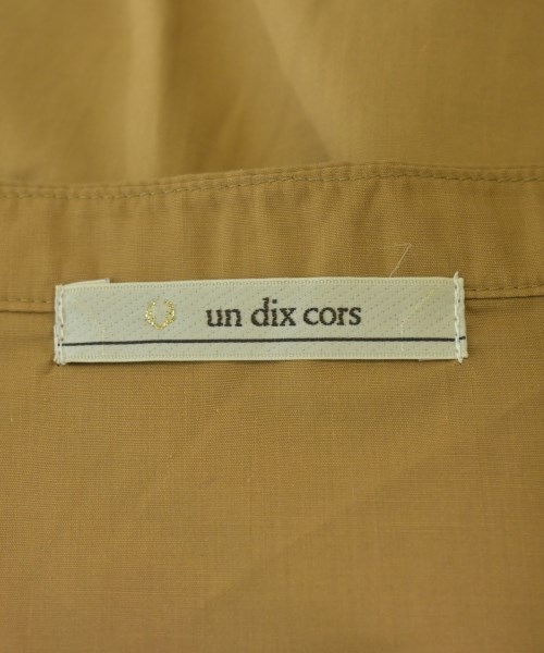 un dix cors（アンディコール）ブラウス 茶 サイズ:F レディース/2200668649018