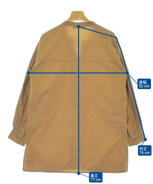 un dix cors（アンディコール）ブラウス 茶 サイズ:F レディース/2200668649018