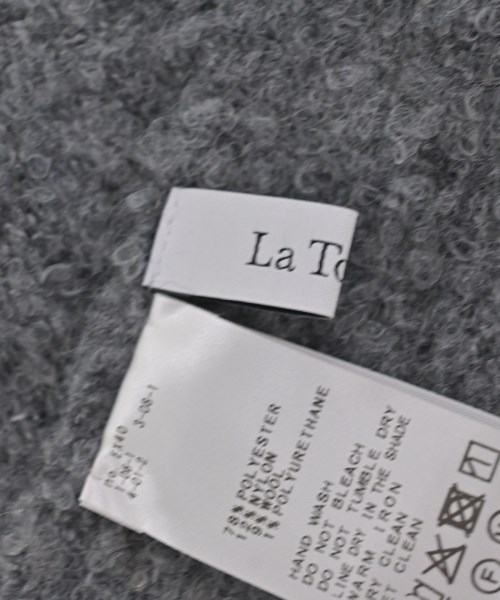 La TOTALITE（ラトータリテ）マフラー グレー サイズ:- レディース/2200633797065