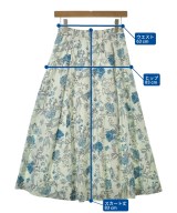 La TOTALITE（ラトータリテ）ロング・マキシ丈スカート 白 サイズ:36(S位) レディース/2200635624017