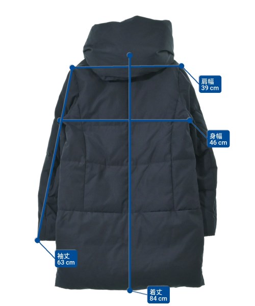 La TOTALITE（ラトータリテ）ダウンコート 紺 サイズ:38(M位) レディース/2200636253025