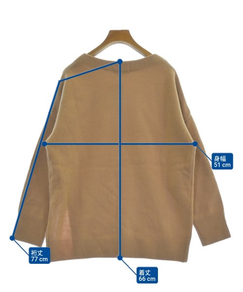 La TOTALITE（ラトータリテ）ニット・セーター ベージュ サイズ:F レディース/2200625924127