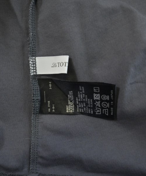 La TOTALITE（ラトータリテ）Tシャツ・カットソー グレー サイズ:F レディース/2200633642129