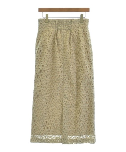 La TOTALITE（ラトータリテ）ロング・マキシ丈スカート ベージュ サイズ:40(M位) レディース/2200626118105