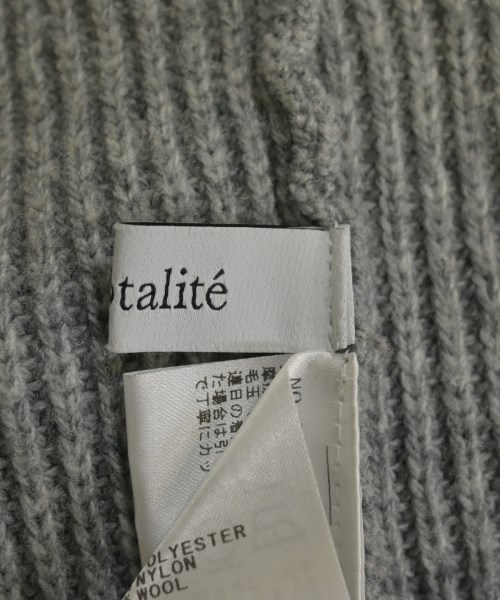 La TOTALITE（ラトータリテ）ニット・セーター グレー サイズ:F レディース/2200628668011