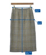 La TOTALITE（ラトータリテ）ひざ丈スカート 白 サイズ:34(XS位) レディース/2200628684028