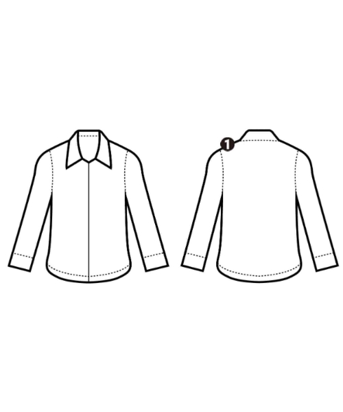 La TOTALITE（ラトータリテ）ブラウス 白 サイズ:36(S位) レディース/2200628684042