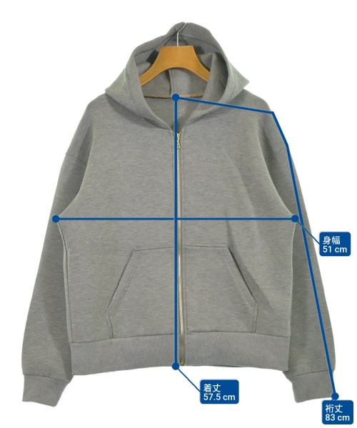 La TOTALITE（ラトータリテ）パーカー グレー サイズ:F レディース/2200636087019