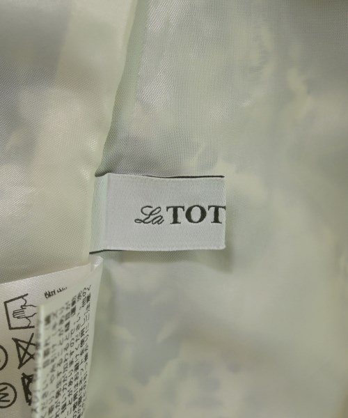 La TOTALITE（ラトータリテ）ロング・マキシ丈スカート 黒 サイズ:F レディース/2200642073051