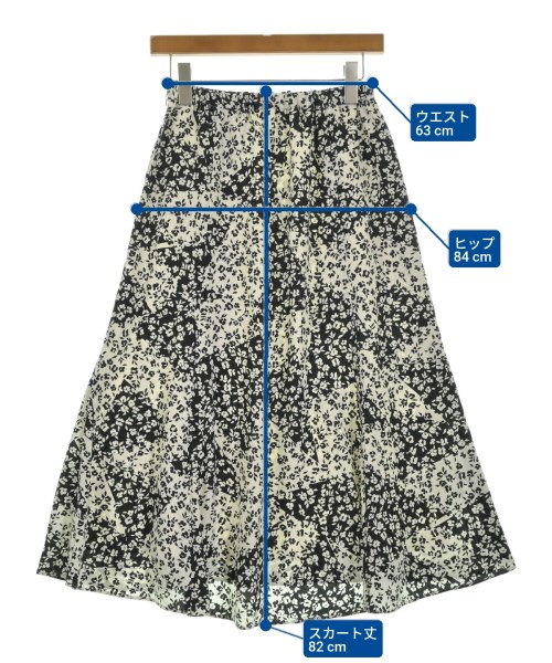 La TOTALITE（ラトータリテ）ロング・マキシ丈スカート 黒 サイズ:F レディース/2200642073051