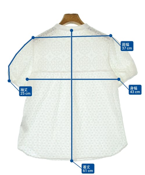 La TOTALITE（ラトータリテ）ブラウス 白 サイズ:-(M位) レディース/2200616431092