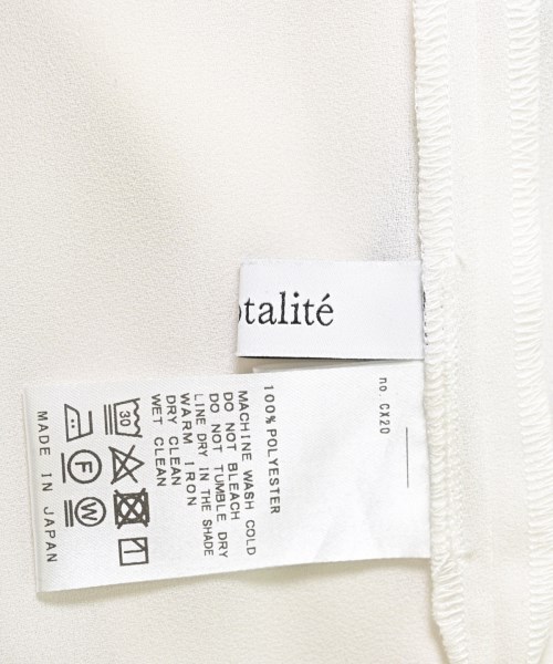 La TOTALITE（ラトータリテ）ブラウス 白 サイズ:F レディース/2200638448061