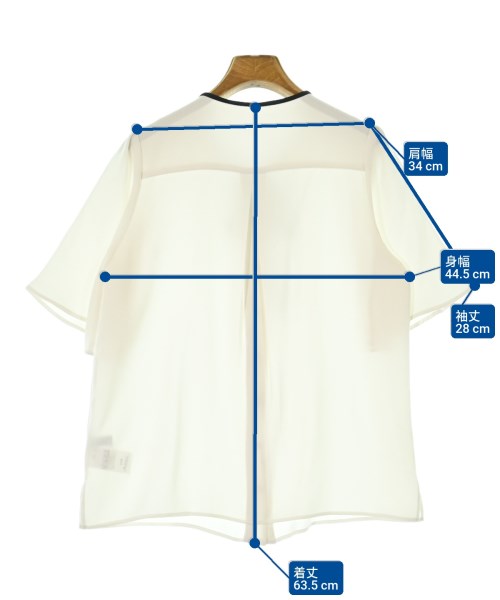 La TOTALITE（ラトータリテ）ブラウス 白 サイズ:F レディース/2200638448061