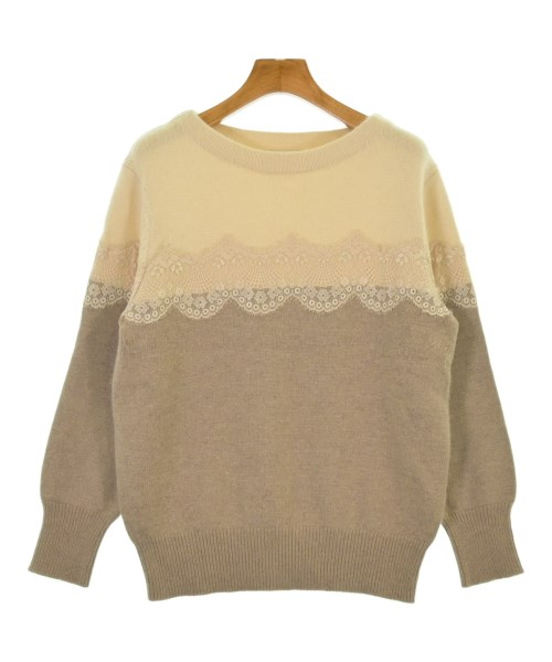 La TOTALITE(ラトータリテ)ニット・セーター ベージュ サイズ:F/2200627683060