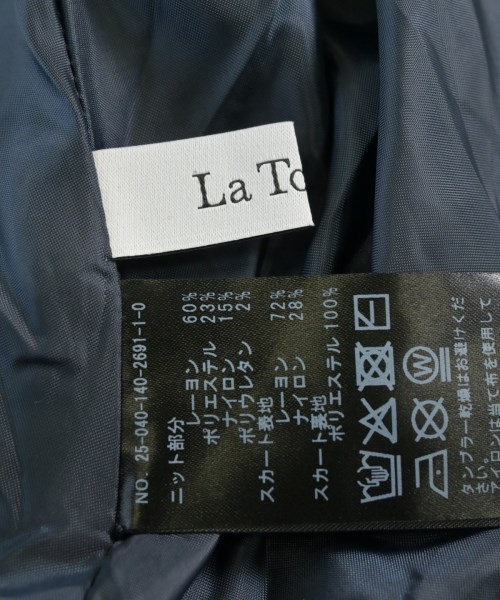 La TOTALITE（ラトータリテ）ワンピース 紺 サイズ:-(S位) レディース/2200632050017