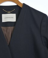 La TOTALITE（ラトータリテ）ノーカラージャケット 紺 サイズ:38(M位) レディース/2200635183071