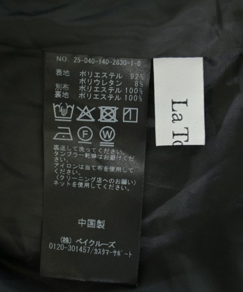 La TOTALITE（ラトータリテ）ワンピース 黒 サイズ:38(M位) レディース/2200610695056