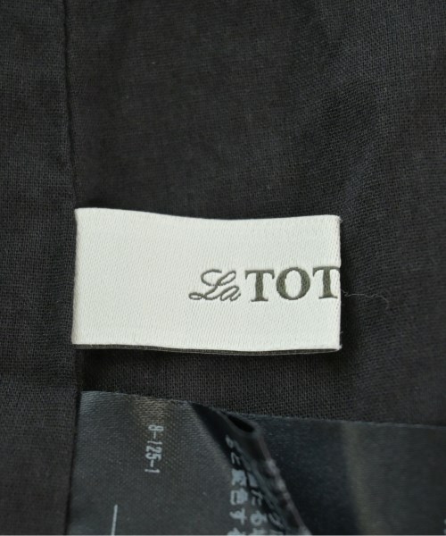 La TOTALITE（ラトータリテ）オールインワン/サロペット 黒 サイズ:38(M位) レディース/2200615264097