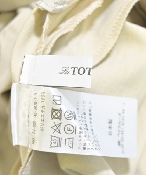 La TOTALITE（ラトータリテ）その他 ベージュ サイズ:38(M位) レディース/2200616382073