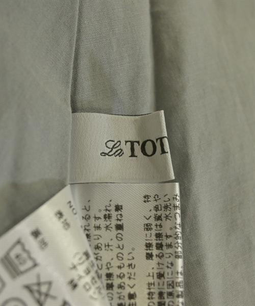 La TOTALITE（ラトータリテ）ロング・マキシ丈スカート グレー サイズ:36(S位) レディース/2200621122022