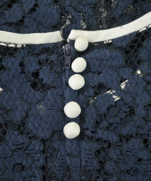 La TOTALITE（ラトータリテ）ブラウス 紺 サイズ:-(M位) レディース/2200627750113