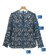 La TOTALITE（ラトータリテ）ブラウス 紺 サイズ:-(M位) レディース/2200627750113