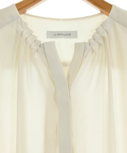 La TOTALITE（ラトータリテ）カジュアルシャツ 白 サイズ:36(S位) レディース/2200615372044