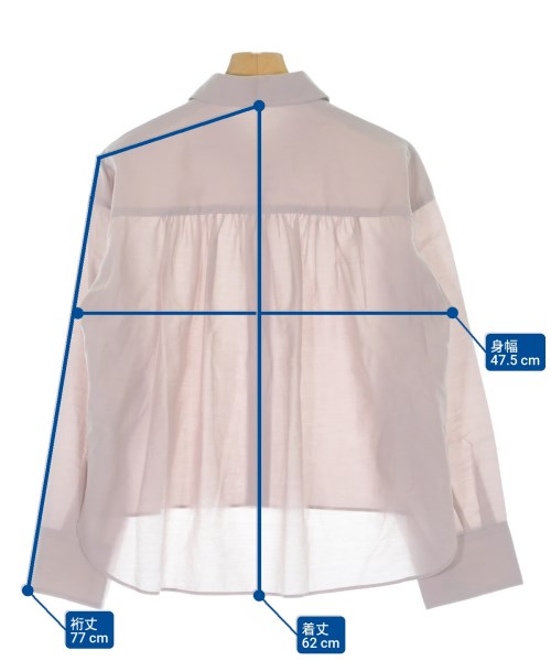 La TOTALITE（ラトータリテ）カジュアルシャツ ピンク サイズ:F レディース/2200619319069