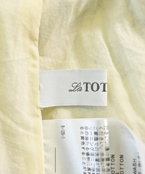 La TOTALITE（ラトータリテ）ロング・マキシ丈スカート 白 サイズ:36(S位) レディース/2200609572047