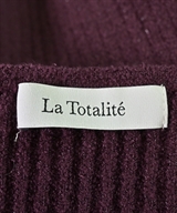 La TOTALITE（ラトータリテ）カーディガン 紫 サイズ:F レディース/2200610942051