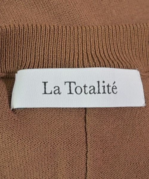 La TOTALITE（ラトータリテ）ベスト/ノースリーブ 茶 サイズ:F レディース/2200611544070