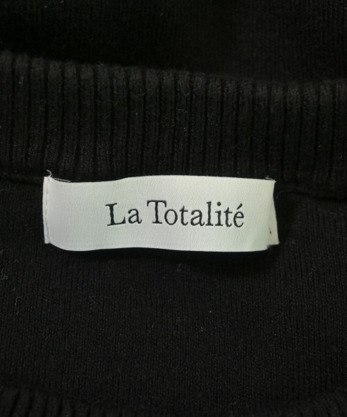 La TOTALITE（ラトータリテ）ニット・セーター 黒 サイズ:F レディース/2200613132121