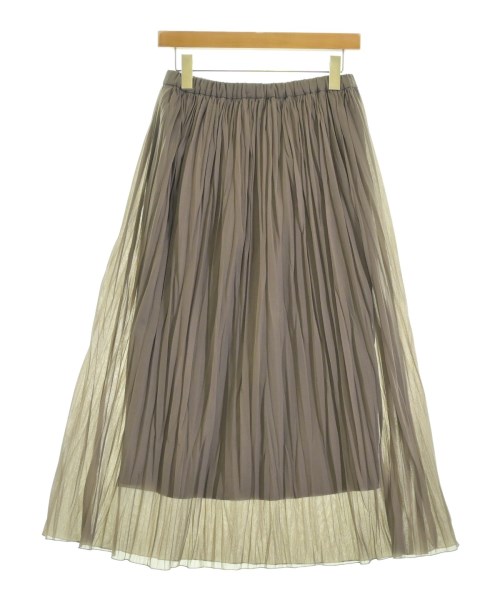 La TOTALITE（ラトータリテ）ロング・マキシ丈スカート 茶 サイズ:F レディース/2200669780161