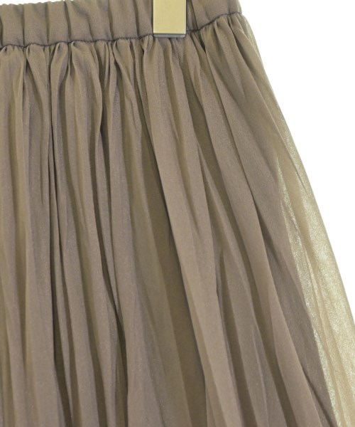 La TOTALITE（ラトータリテ）ロング・マキシ丈スカート 茶 サイズ:F レディース/2200669780161