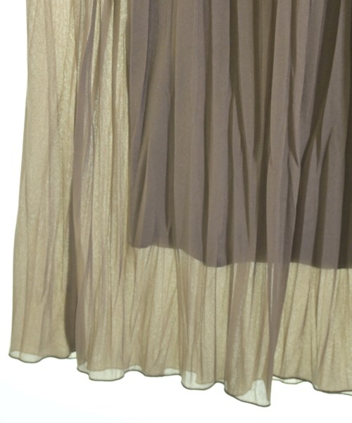 La TOTALITE（ラトータリテ）ロング・マキシ丈スカート 茶 サイズ:F レディース/2200669780161