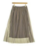 La TOTALITE（ラトータリテ）ロング・マキシ丈スカート 茶 サイズ:F レディース/2200669780161