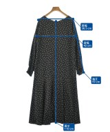 La TOTALITE（ラトータリテ）ワンピース 黒 サイズ:36(S位) レディース/2200670864102