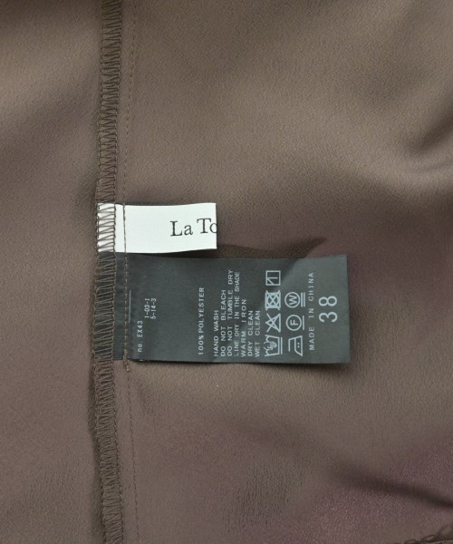 La TOTALITE（ラトータリテ）ジャケット 茶 サイズ:38(M位) レディース/2200670108343