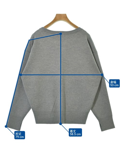 La TOTALITE（ラトータリテ）ニット・セーター グレー サイズ:-(M位) レディース/2200673624130
