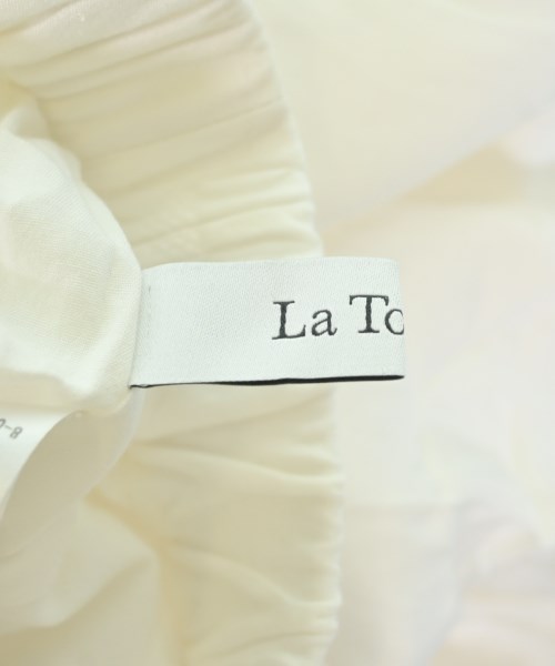 La TOTALITE（ラトータリテ）ロング・マキシ丈スカート 白 サイズ:38(M位) レディース/2200673624154