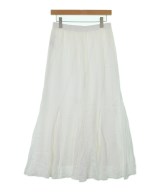 La TOTALITE（ラトータリテ）ロング・マキシ丈スカート 白 サイズ:38(M位) レディース/2200673624154
