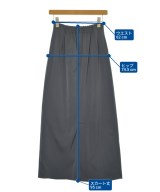 La TOTALITE（ラトータリテ）ロング・マキシ丈スカート グレー サイズ:38(M位) レディース/2200673624239