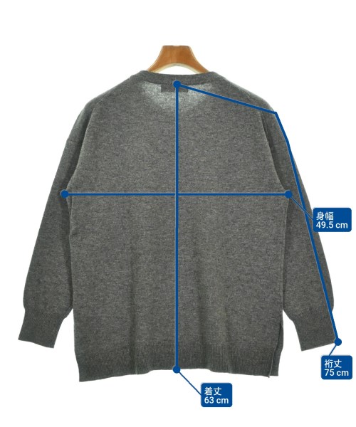 La TOTALITE（ラトータリテ）ニット・セーター グレー サイズ:F レディース/2200675345033