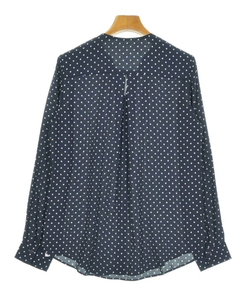 La TOTALITE（ラトータリテ）ブラウス 紺 サイズ:38(M位) レディース/2200675345071