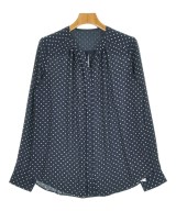 La TOTALITE（ラトータリテ）ブラウス 紺 サイズ:38(M位) レディース/2200675345071