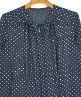 La TOTALITE（ラトータリテ）ブラウス 紺 サイズ:38(M位) レディース/2200675345071