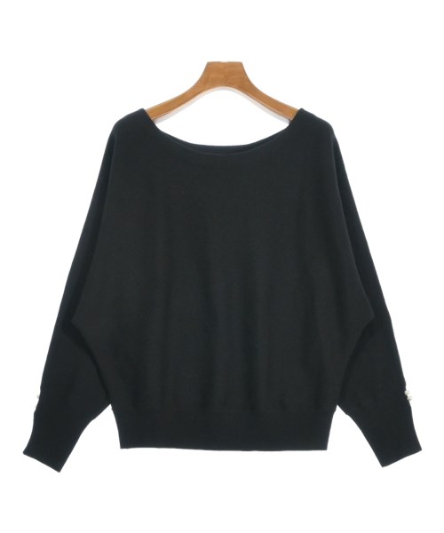 La TOTALITE(ラトータリテ)ニット・セーター 黒 サイズ:F/2200672954054