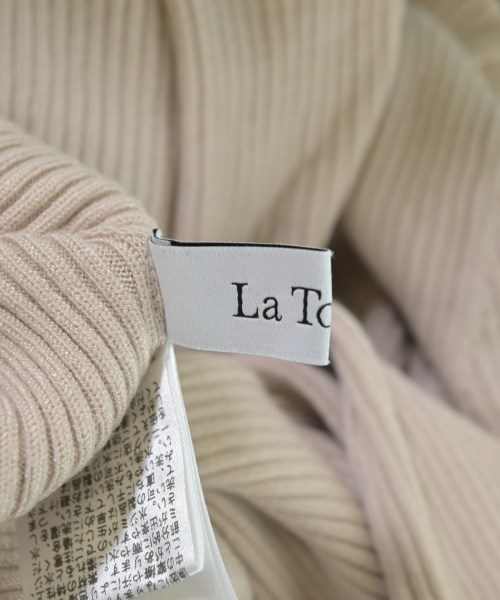 La TOTALITE（ラトータリテ）ニット・セーター ベージュ サイズ:-(XS位) レディース/2200673649126