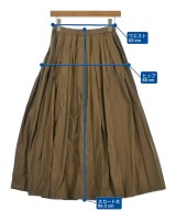 La TOTALITE（ラトータリテ）ロング・マキシ丈スカート 茶 サイズ:-(S位) レディース/2200673649133